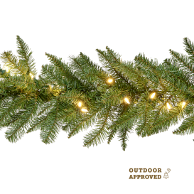 Guirlande imitation sapin avec 50 Led - Extérieur 180 cm