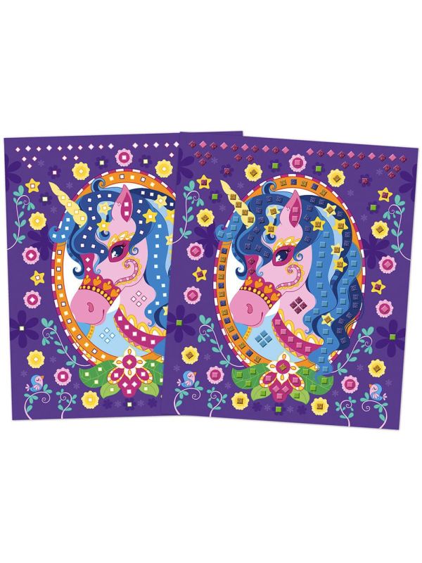 Set créatif Mosaïque -poneys et licornes