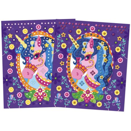 Set créatif Mosaïque -poneys et licornes