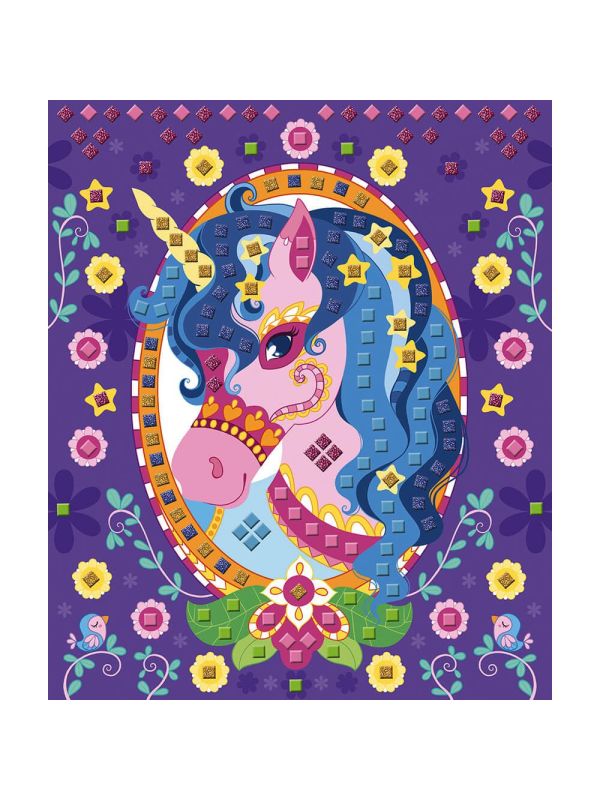 Set créatif Mosaïque -poneys et licornes