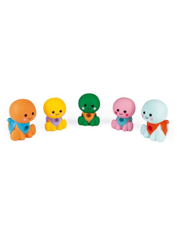 Gicleur de bain 5 tortues - la famille ribambelle