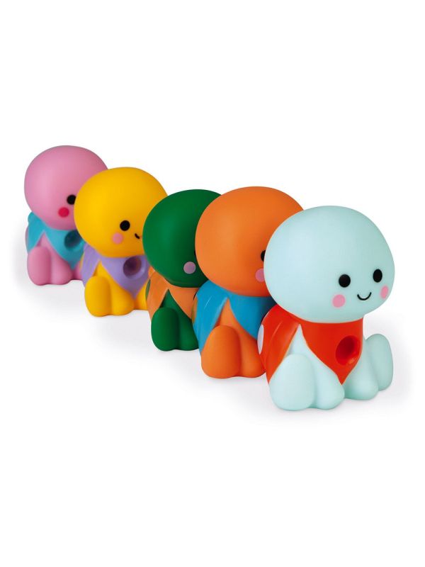 Gicleur de bain 5 tortues - la famille ribambelle