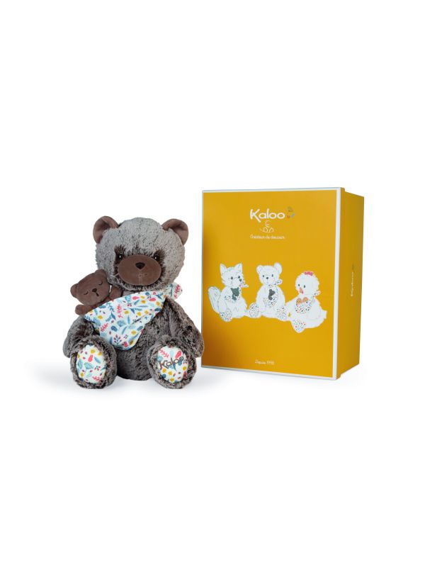Doudou peluche papa ours Oscar