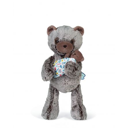 Doudou peluche papa ours Oscar