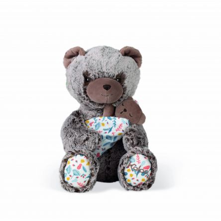 Doudou peluche papa ours Oscar