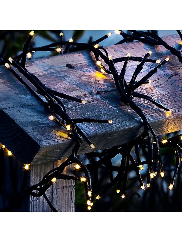 Guirlande  200 leds blanc chaud électrique