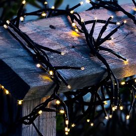 Guirlande  200 leds blanc chaud électrique