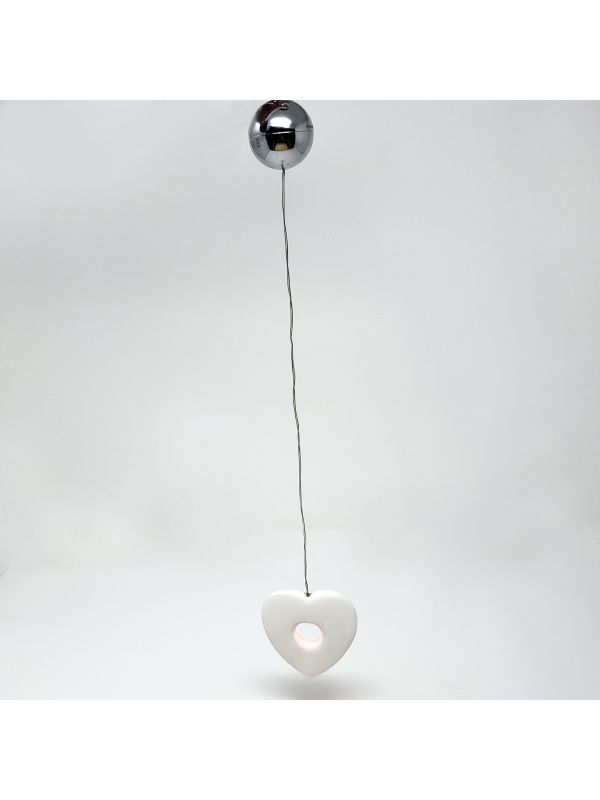 coeur céramique avec led