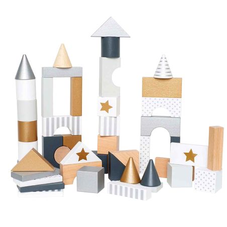 Jeux de construction en bois diverses formes