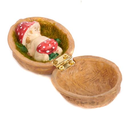 Figurine dodo de bébé dans une noix - Modèle 1